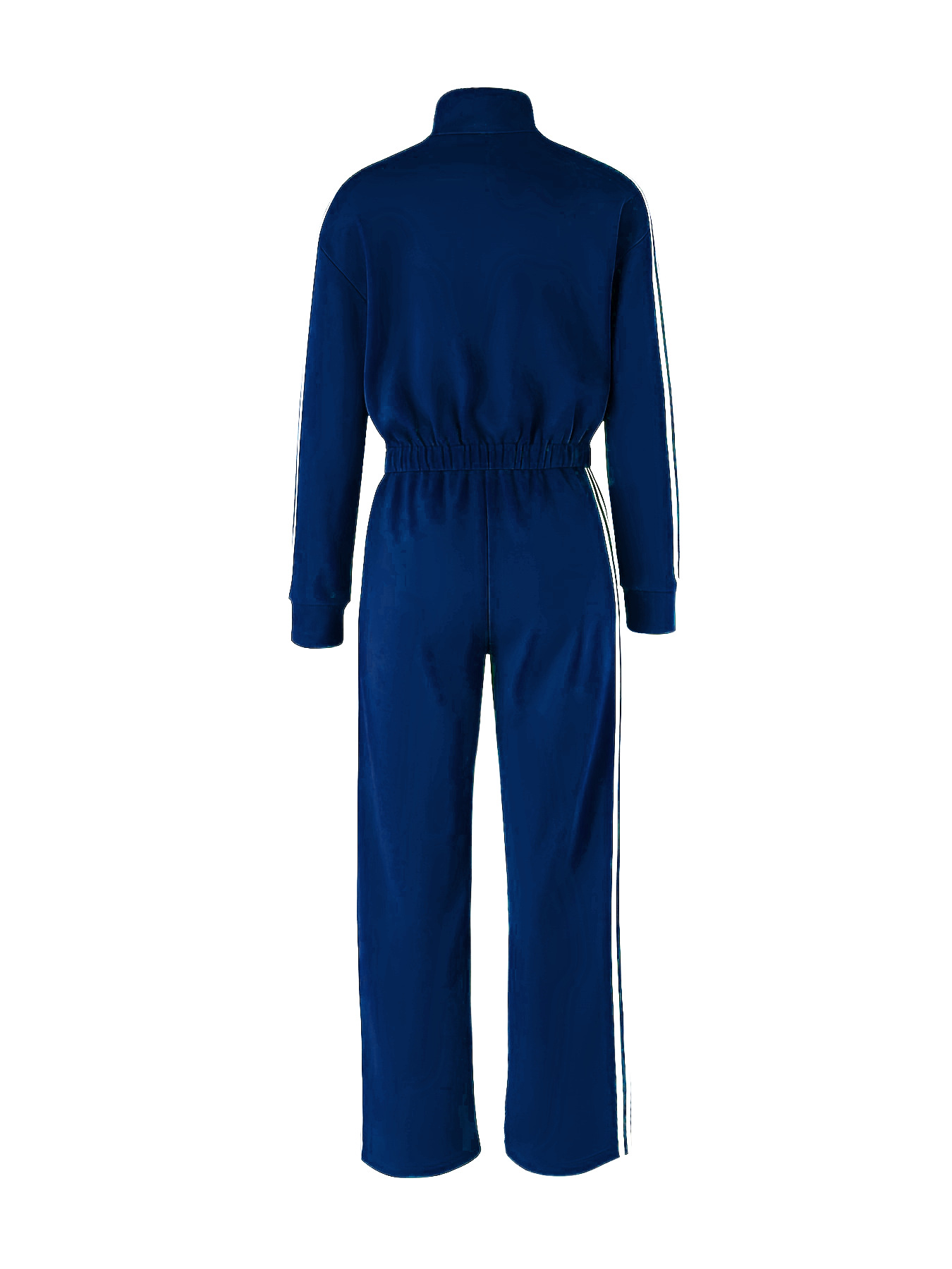 Women Zipper Top and Pant Two-Piece Set