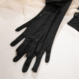 Women's Lingerie Sexy Black Lace See-Through Hollow Out Mesh Bodysuit