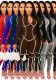Women's Striped Patchwork Solid Color Tight Fitting Jumpsuit