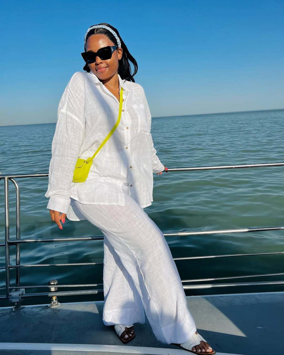 Women's Plus Size Casual Solid Color Long Sleeve African Trendy Pants Set