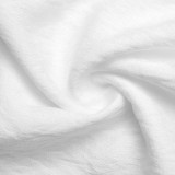 Women's Autumn Lace Ruffle V-Neck White Shirt