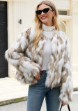 Women's Casual Faux Fur Warm Coat