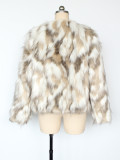 Women's Casual Faux Fur Warm Coat