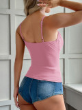 Women Mini Camisole T-Shirt Vest