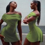 Women Summer Off Shoulder Dress