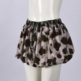 Women Spring/Summer Print Sexy Patterned Skirt