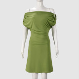 Women Summer Off Shoulder Dress