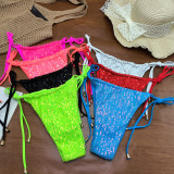Women Sequined Bikini Sexy Two Pieces Swimsuit