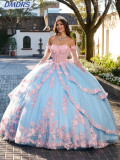 Women's Strapless Flower Tutu Wedding Gown Formal Party Evening Dress（Processing time need 3-6 days）