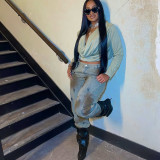 Women Autumn/Winter Denim Trousers