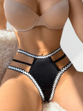 Women's Sexy Lace Ultra-Thin Sheer Transparent Breathable Comfort Thong