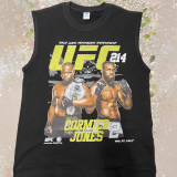 Women's Summer Style Print Sleeveless Slim Top