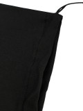 Women Casual Solid Sports Top and Pant Two-Piece Set