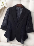 Women's Trendy Chic Lace Blazer