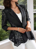 Women's Trendy Chic Lace Blazer