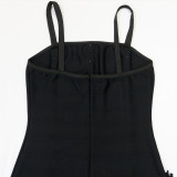 Women Sexy Slash Fringe Beaded Bodycon Dress