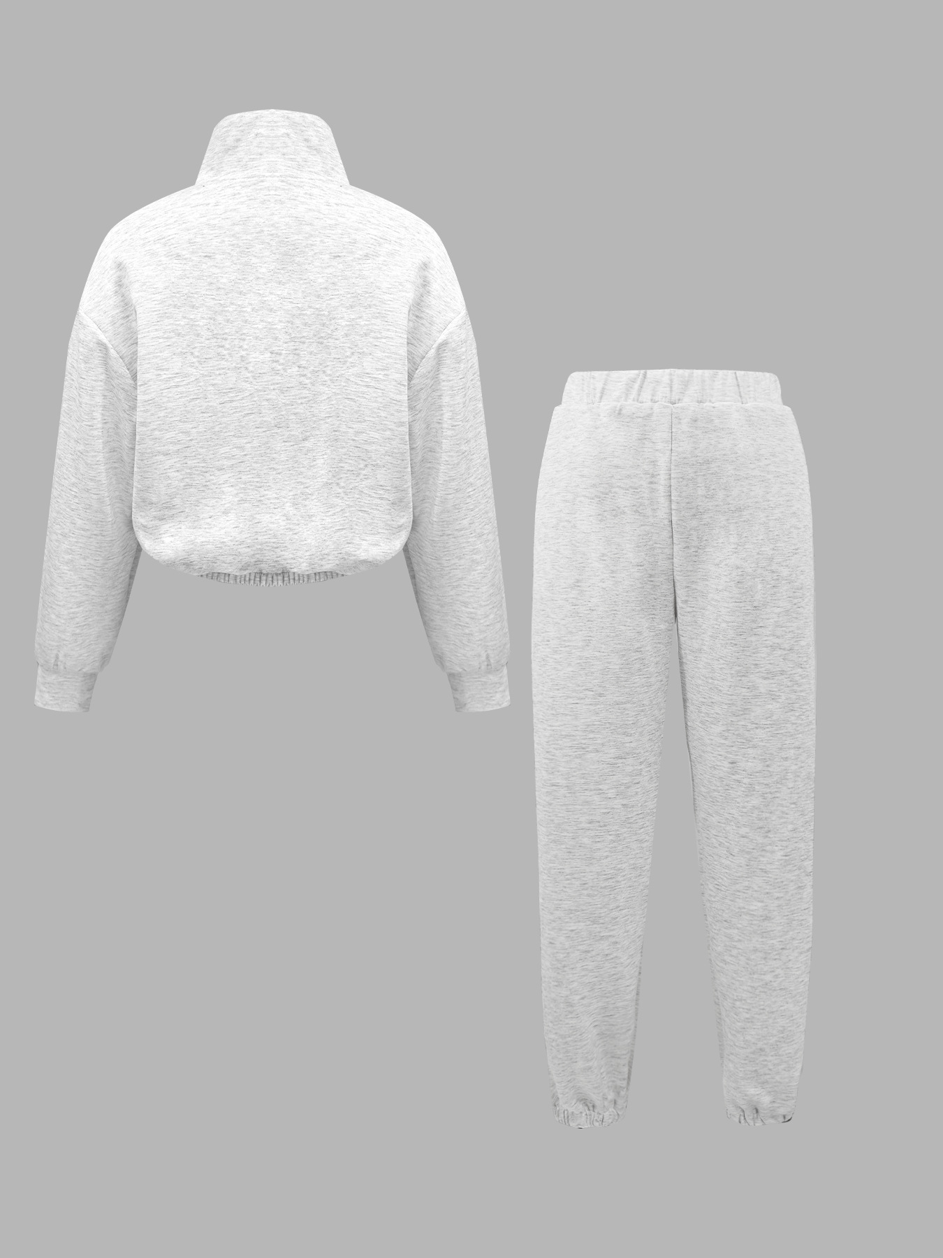 Spring Autumn Winter Women's Casual Sweatshirt Tapered Pants Set