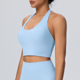 Women Halter Neck Lingerie Yoga Bra Halter Neck Tank Top