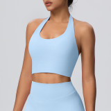 Women Halter Neck Lingerie Yoga Bra Halter Neck Tank Top