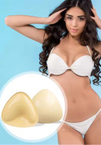 Women's Push-Up Double-Sided Adhesive V-Shape Foam Bikini Bra Pads