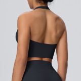 Women Halter Neck Lingerie Yoga Bra Halter Neck Tank Top