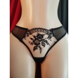Women Embroidered Sexy Lingerie Two-Piece Set