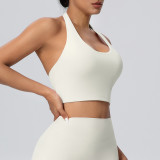 Women Halter Neck Lingerie Yoga Bra Halter Neck Tank Top