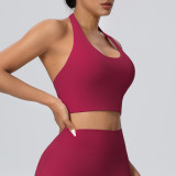 Women Halter Neck Lingerie Yoga Bra Halter Neck Tank Top