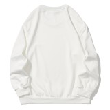 Women's Casual Christmas Bow Pattern Print Loose Long Sleeve T-shirt