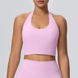 Women Halter Neck Lingerie Yoga Bra Halter Neck Tank Top