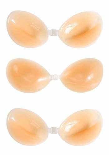 Women's Thick Push-Up Non-Slip Invisible Anti-Nipple Silicone Bra