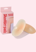 Unisex Non-Slip Invisible Narrow Wide Square Shoulder Silicone Pads