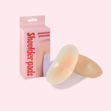 Unisex Non-Slip Invisible Narrow Wide Square Shoulder Silicone Pads