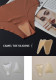 Women's Bikini Anti-Wardrobe Malfunction Anti-Embarrassment Waterdrop Shape Silicone Intimate Cover