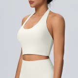 Women Halter Neck Lingerie Yoga Bra Halter Neck Tank Top
