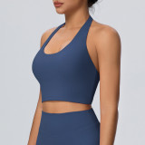 Women Halter Neck Lingerie Yoga Bra Halter Neck Tank Top