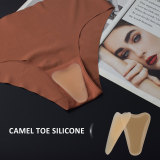 Women's Bikini Anti-Wardrobe Malfunction Anti-Embarrassment Waterdrop Shape Silicone Intimate Cover
