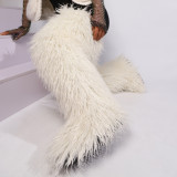 Women Autumn/Winter Over-the-Knee Furry Snow Boots