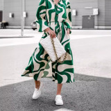 Women Autumn/Winter Long-Sleeved Maxi Dress