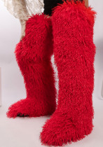 Women Autumn/Winter Over-the-Knee Furry Snow Boots