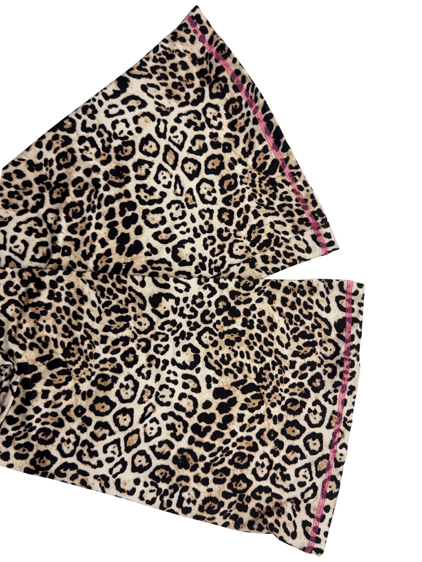 Women Autumn Holidays Casual Sexy Leopard Print Hooded Top and Bell Bottom Pant Two-Piece Set