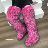 Women Autumn/Winter Over-the-Knee Furry Snow Boots