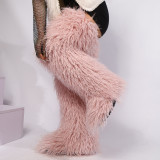 Women Autumn/Winter Over-the-Knee Furry Snow Boots