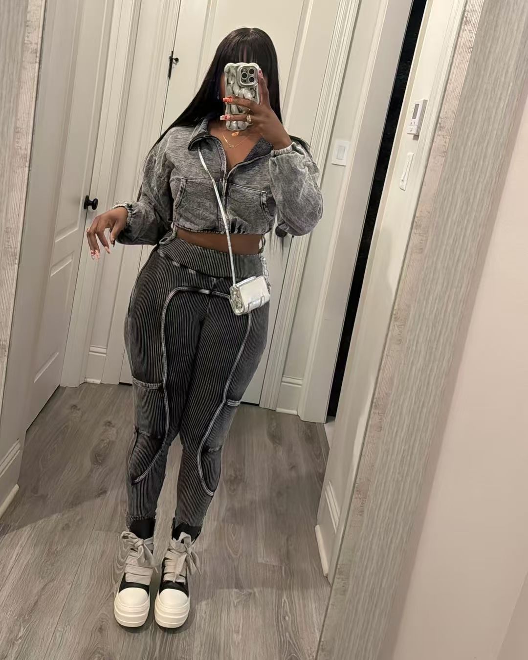 Women sports Top and Pant Casual Two Piece Set