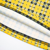 Women's Fashion Plaid Print Tight-Fitting Flared Bell-Bottom Pants