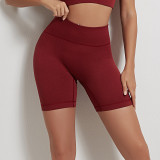 Women's Booty Lifting High-Waist Tight-Fitting Running Yoga Fitness Short Set