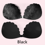 Women Lace Shell-shaped invisible nipple covers with silicone breast pads