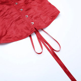 Women Off Shoulder Lace Corset Autumn Sexy Long Sleeve Bodycon Dress