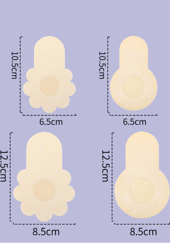 Women Disposable Lifting Breast Patches Anti-Nipple Showing Invisible Seamless Non-woven Fabric Nipple Covers