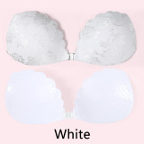 Women Lace Shell-shaped invisible nipple covers with silicone breast pads